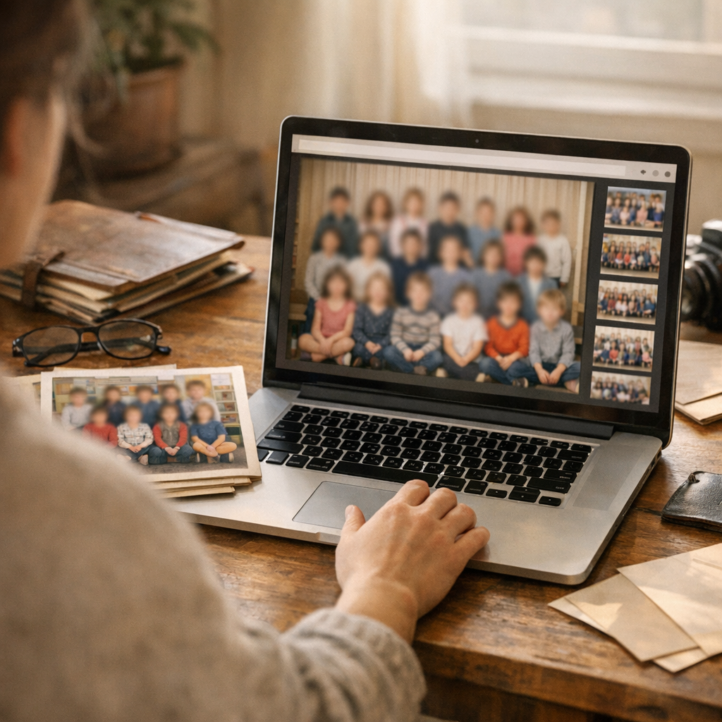 Archives photographiques en ligne : partager sans exposer les visages