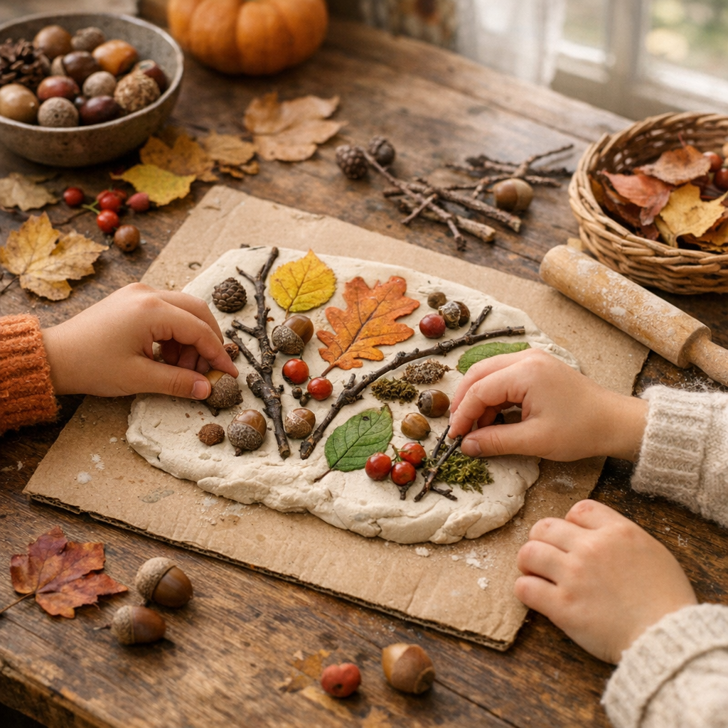 Un atelier brico nature d’automne qui apaise vraiment les enfants