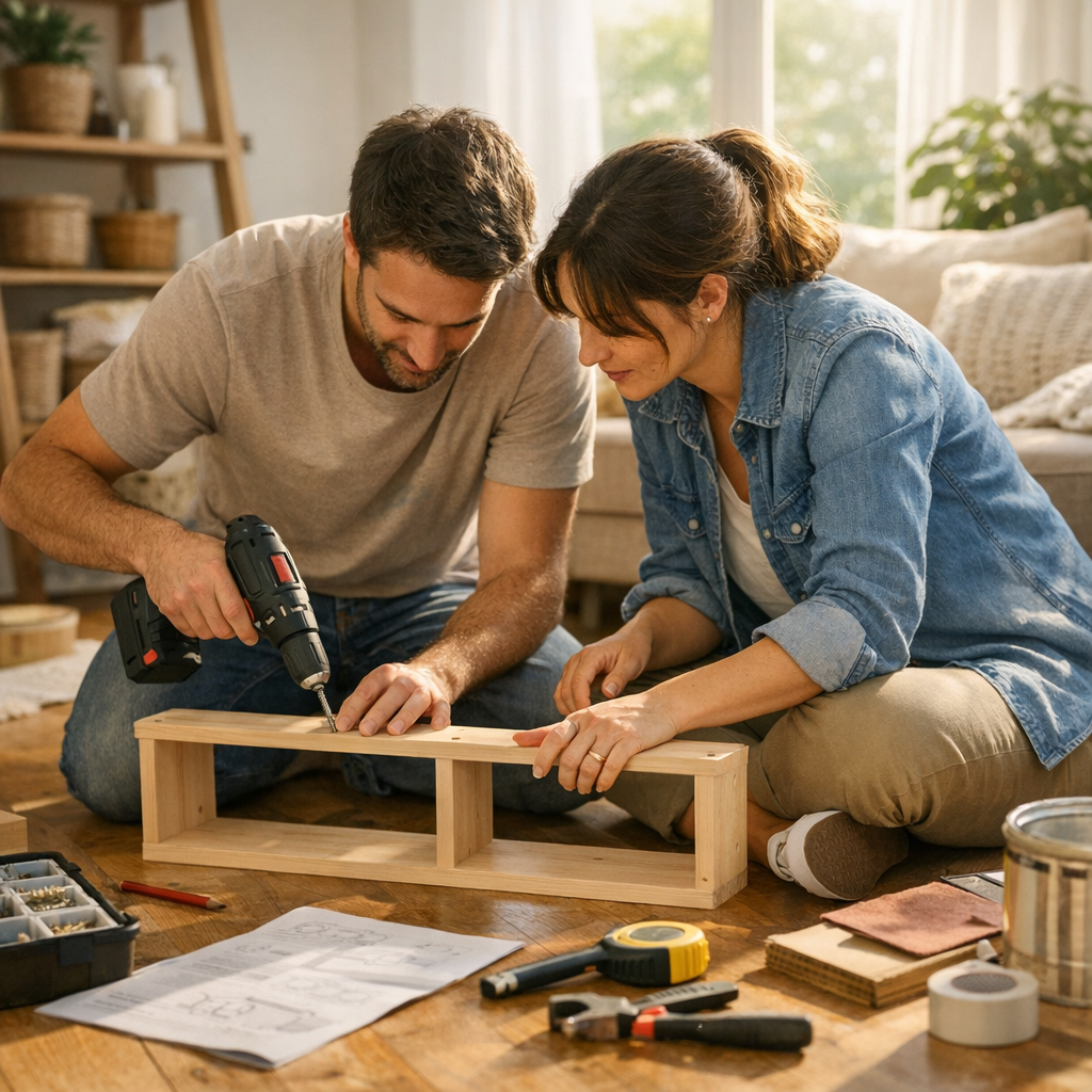 Qui s’en charge à la maison ? Le bricolage facile comme tâche domestique partagée
