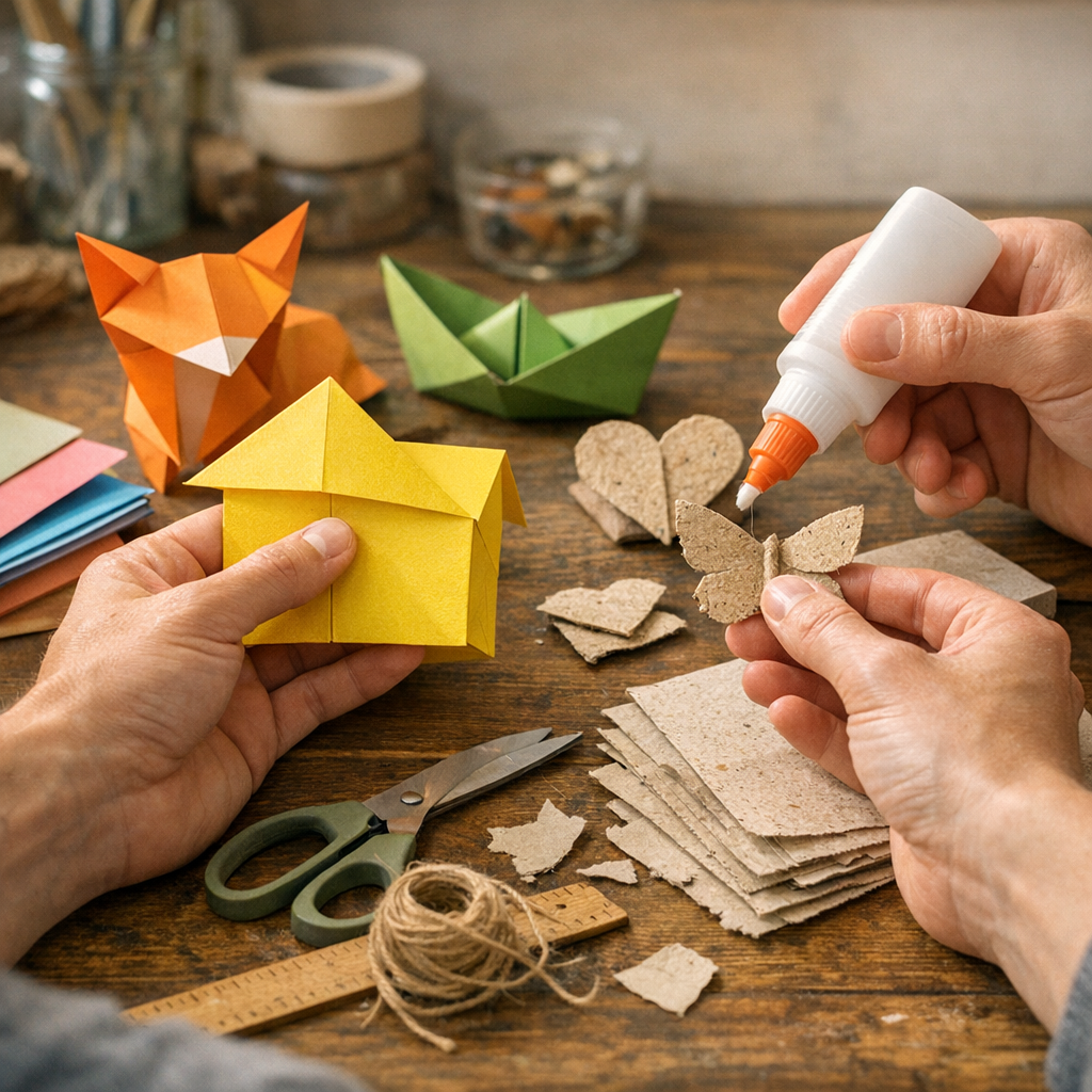 Papier neuf ou papier recyclé : comment choisir pour que le pliage et le collage tiennent vraiment