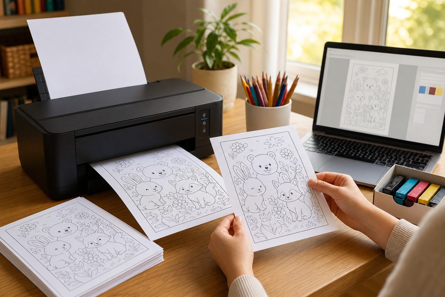 Comment imprimer un coloriage sans mauvaise surprise&nbsp;&nbsp;?