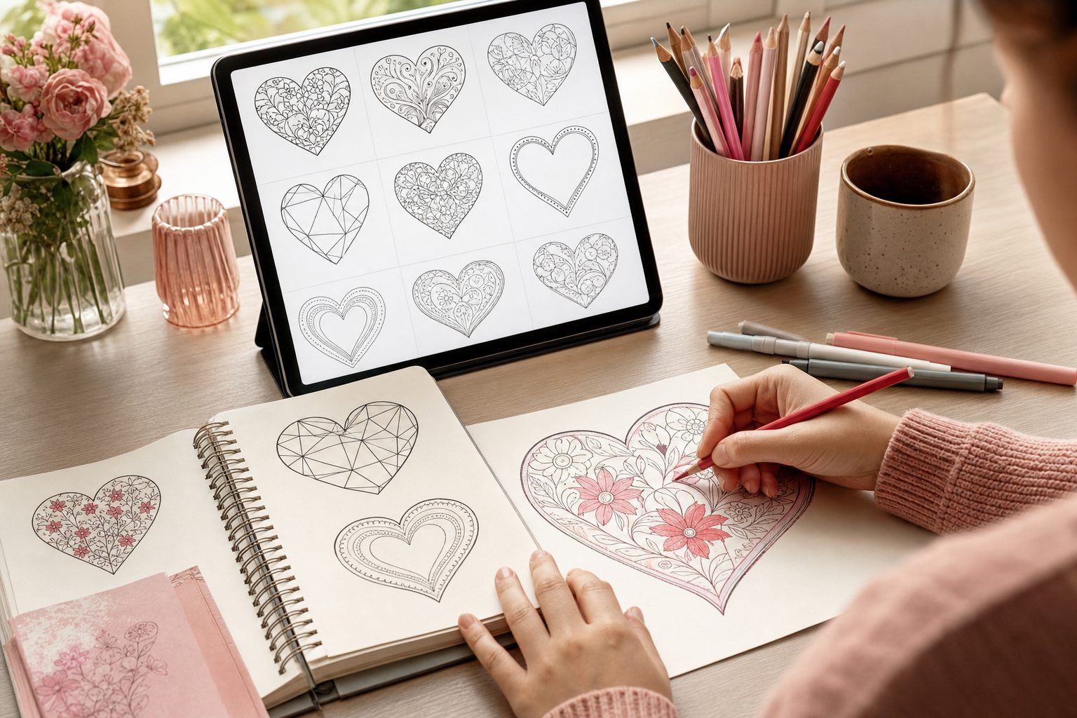 Plus d’idées de dessins de cœurs&nbsp;: chercher sans se perdre dans les images