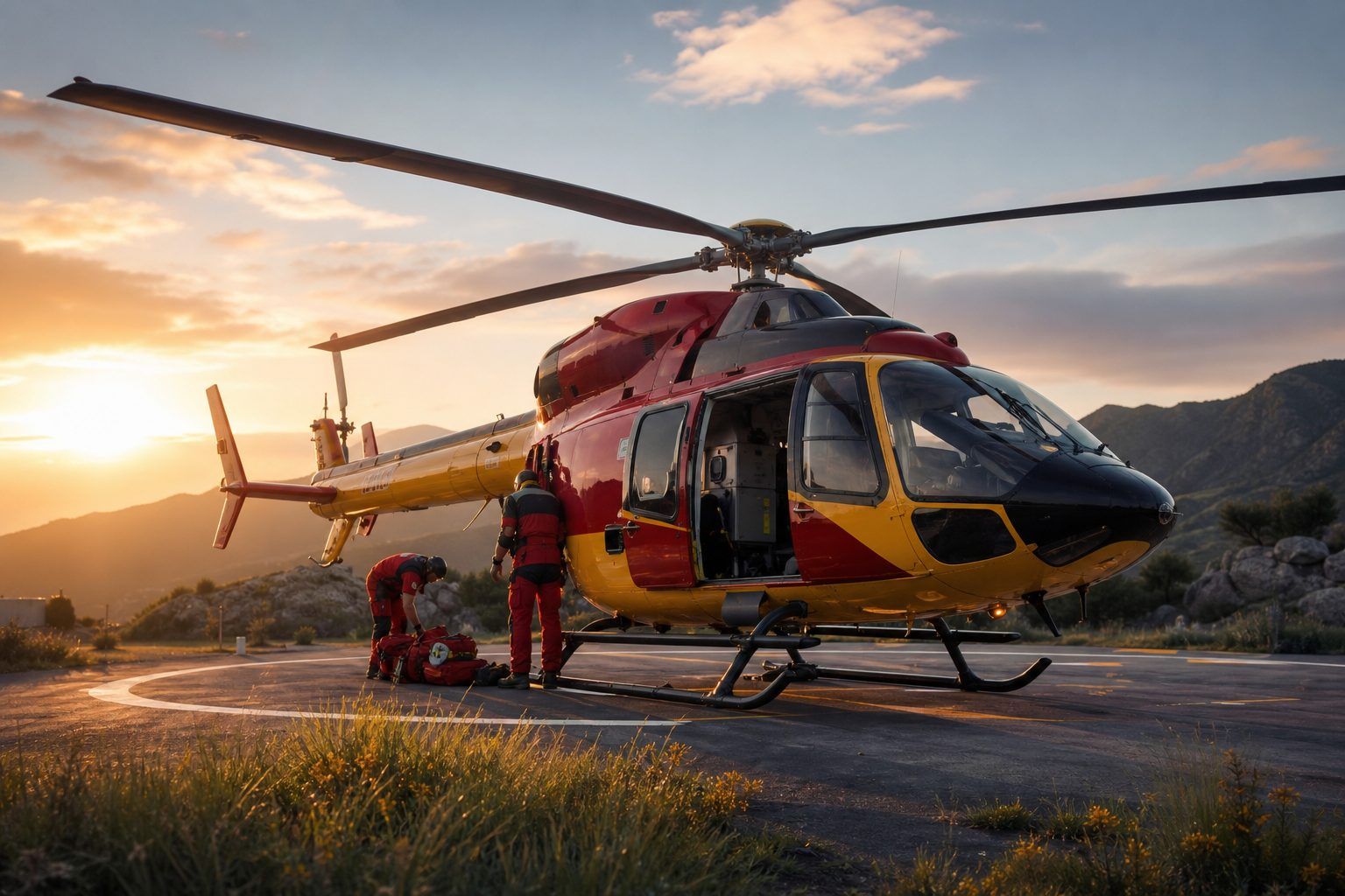 Hélicoptère de secours, de transport ou réaliste&nbsp;: des thèmes pour nourrir l'imaginaire