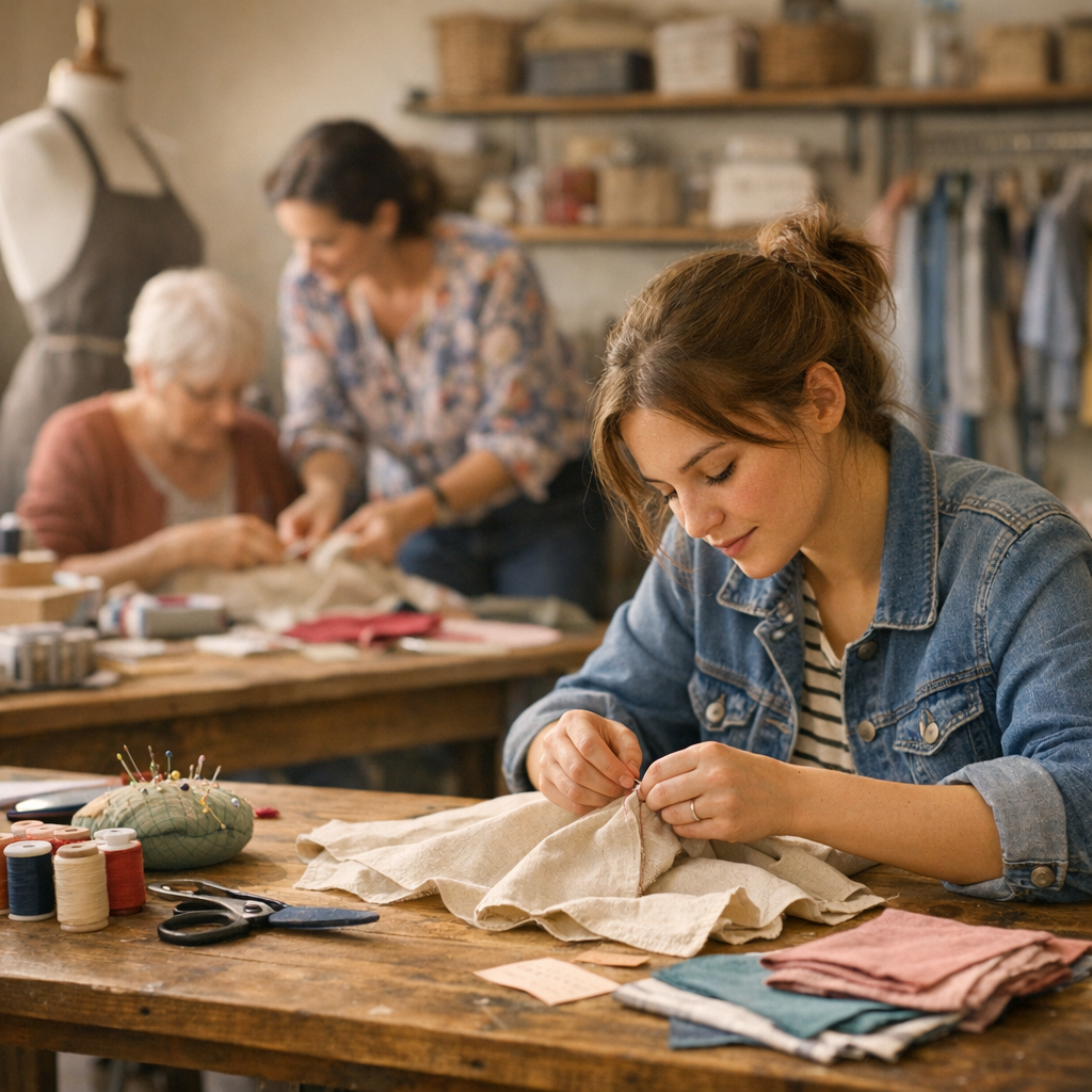 Où apprendre la couture à Schiltigheim si l’on n’a pas encore de machine ?