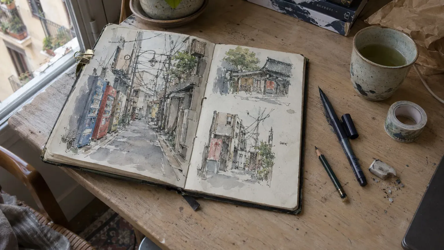Daniela Martin del Campo raconte son retour au Japon en BD : un carnet de voyage devenu roman graphique chez Casterman