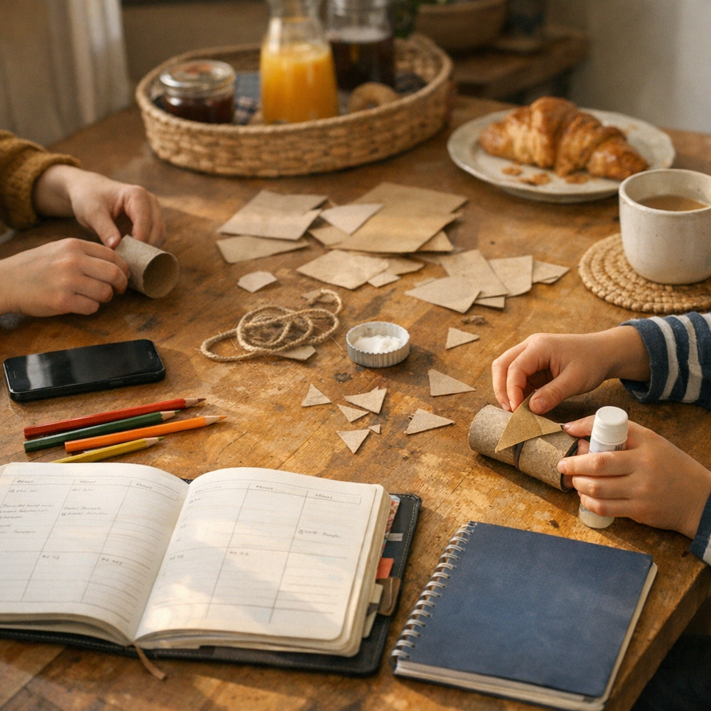 Comment retrouver un week-end en famille avec moins d’écrans