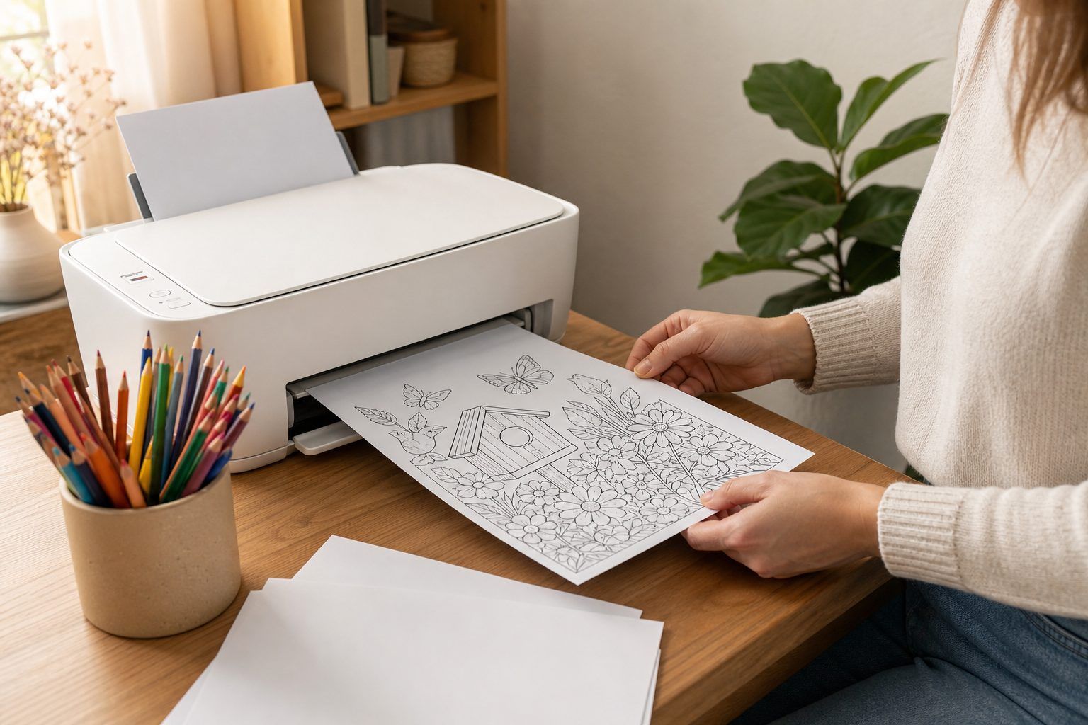 Comment imprimer un dessin à colorier à la maison&nbsp;&nbsp;?