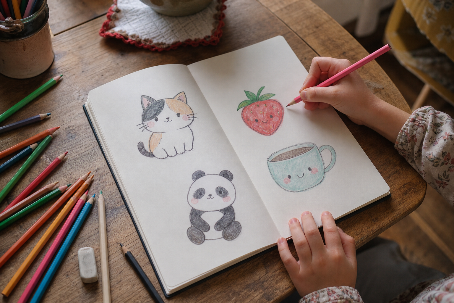 Ces dessins mignons faciles à faire réveillent la créativité