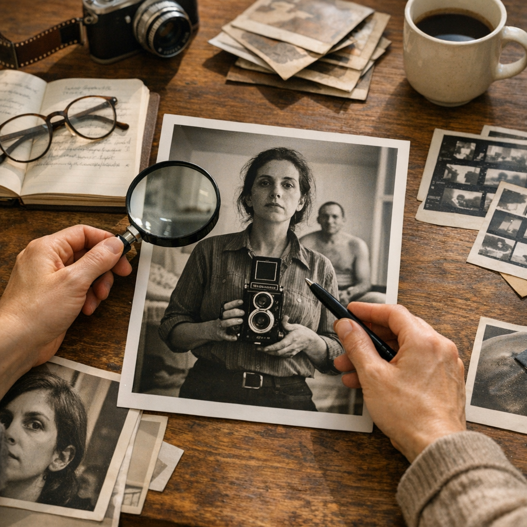 Comment analyser un autoportrait de Diane Arbus en 5 gestes