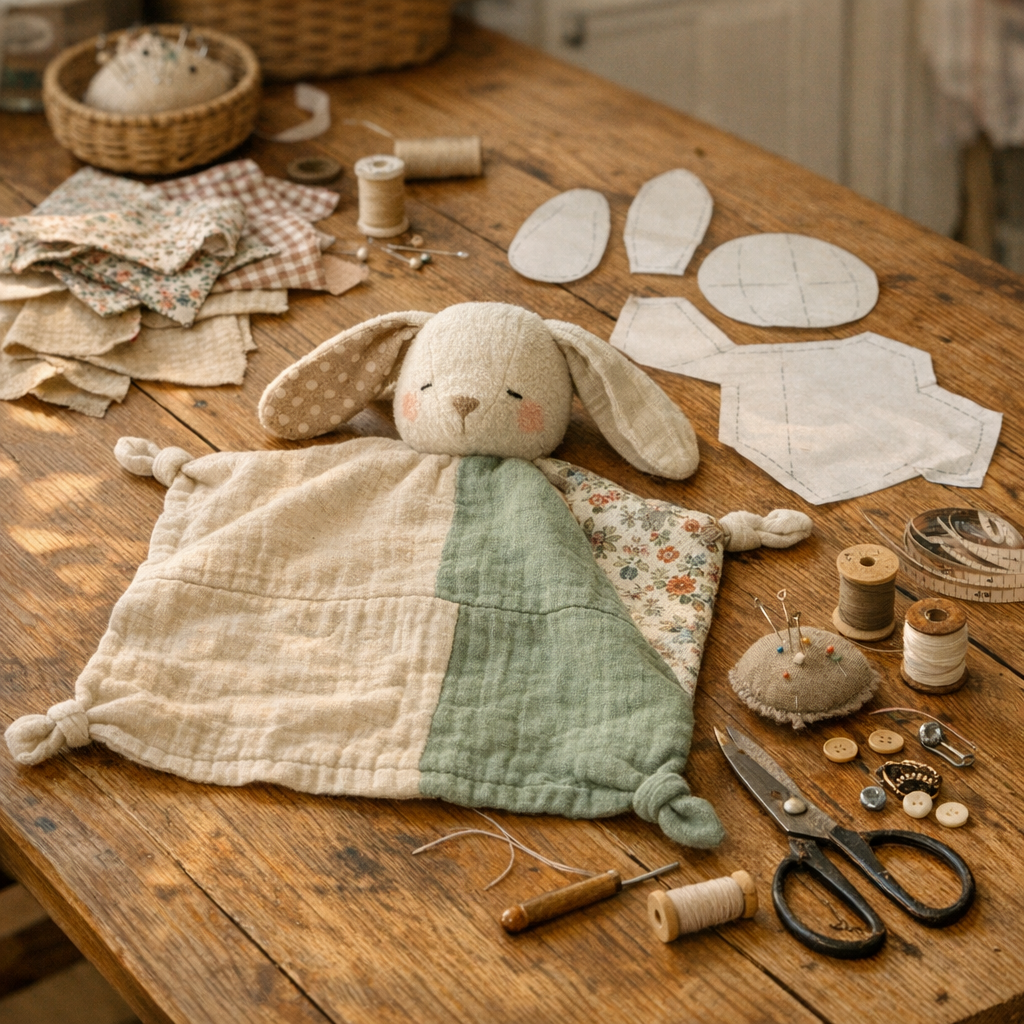 Comment choisir un tutoriel de doudou personnalisé à coudre
