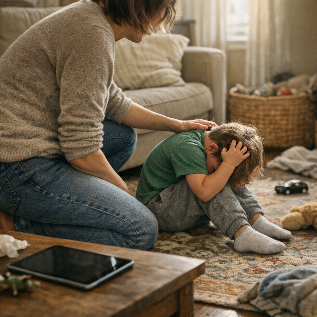 Comment gérer la colère d’un enfant de 4 ans sans crier
