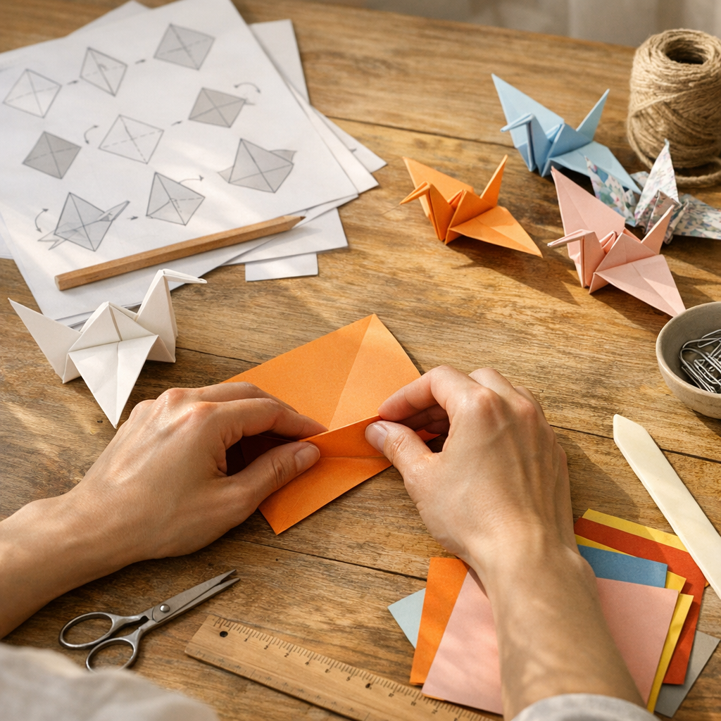 Tuto grue origami facile : les étapes qui évitent les ratés dès la première tentative
