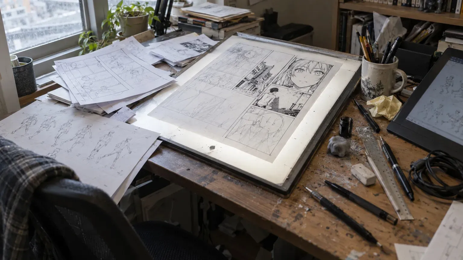 Nicolas Jaffré, animateur sur L'Attaque des Titans, passe au manga : pourquoi raconter n'était pas son métier avant
