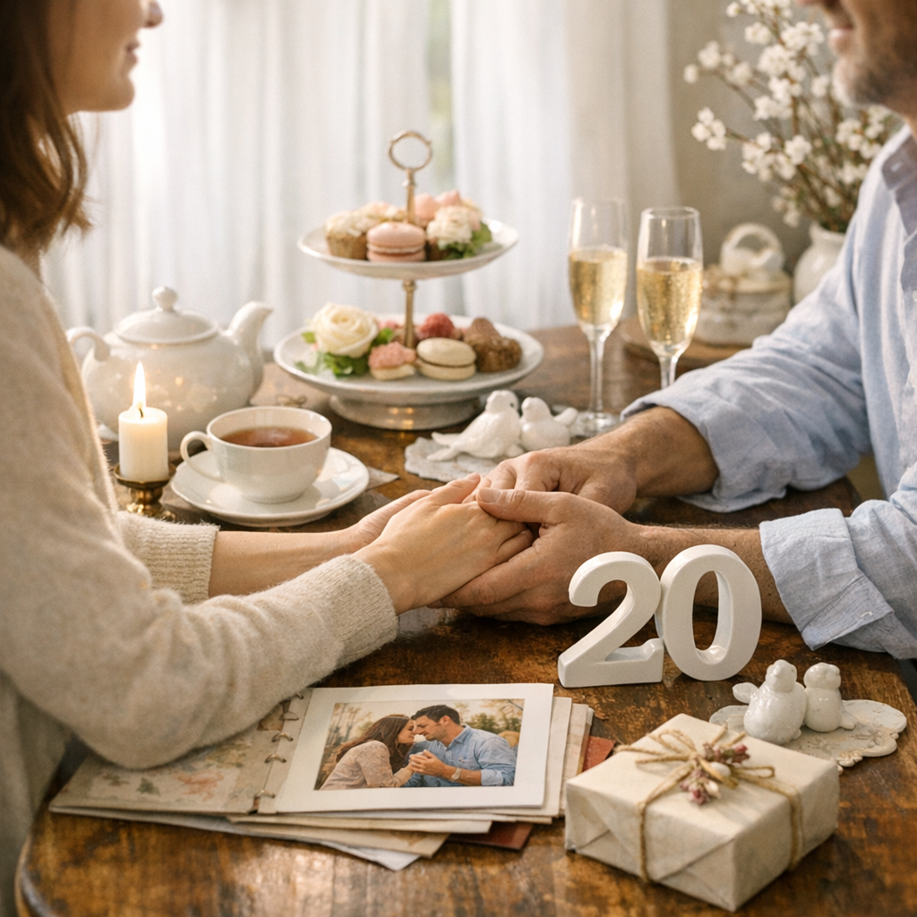 Comment célébrer vos noces de porcelaine sans tomber dans la liste de cadeaux interchangeable ?