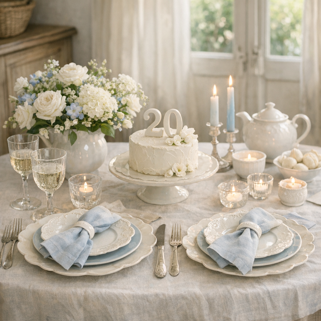 Comment célébrer vos Noces de porcelaine sans cliché