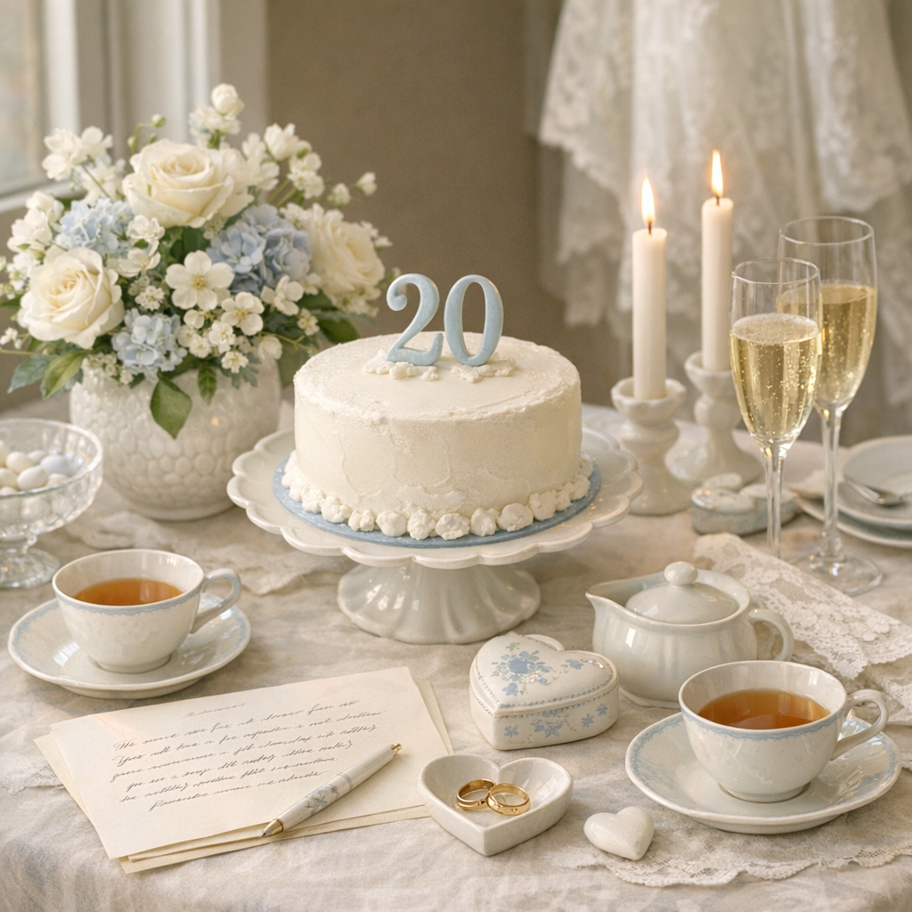 Comment célébrer les Noces de porcelaine sans rester en surface