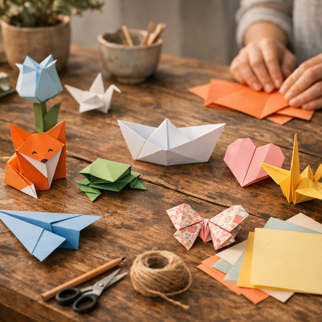 Quels modèles d’origami faciles à faire selon votre objectif ?