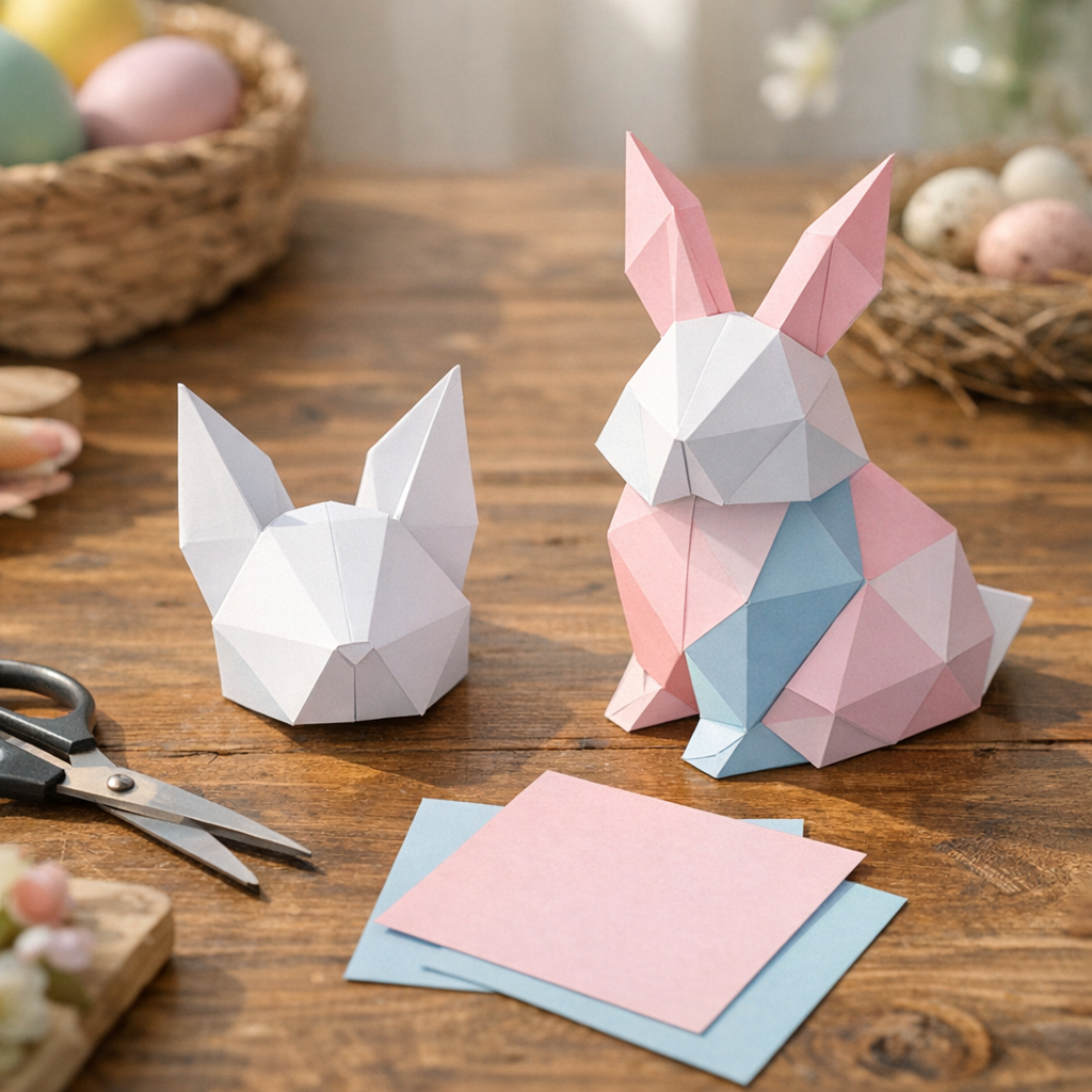 Comment faire un Origami Lapin facile sans viser la perfection