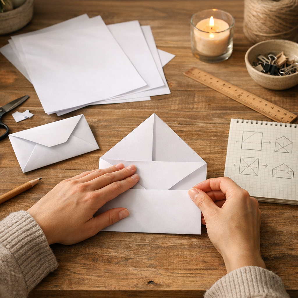Comment faire un origami avec une feuille A4 ? La méthode la plus simple pour une lettre pliée