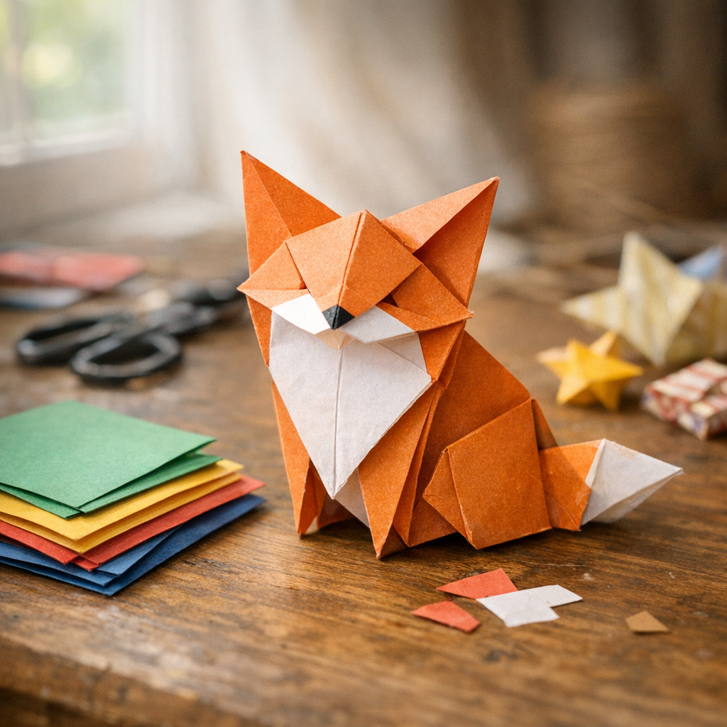 Comment faire un Renard en Origami selon votre niveau