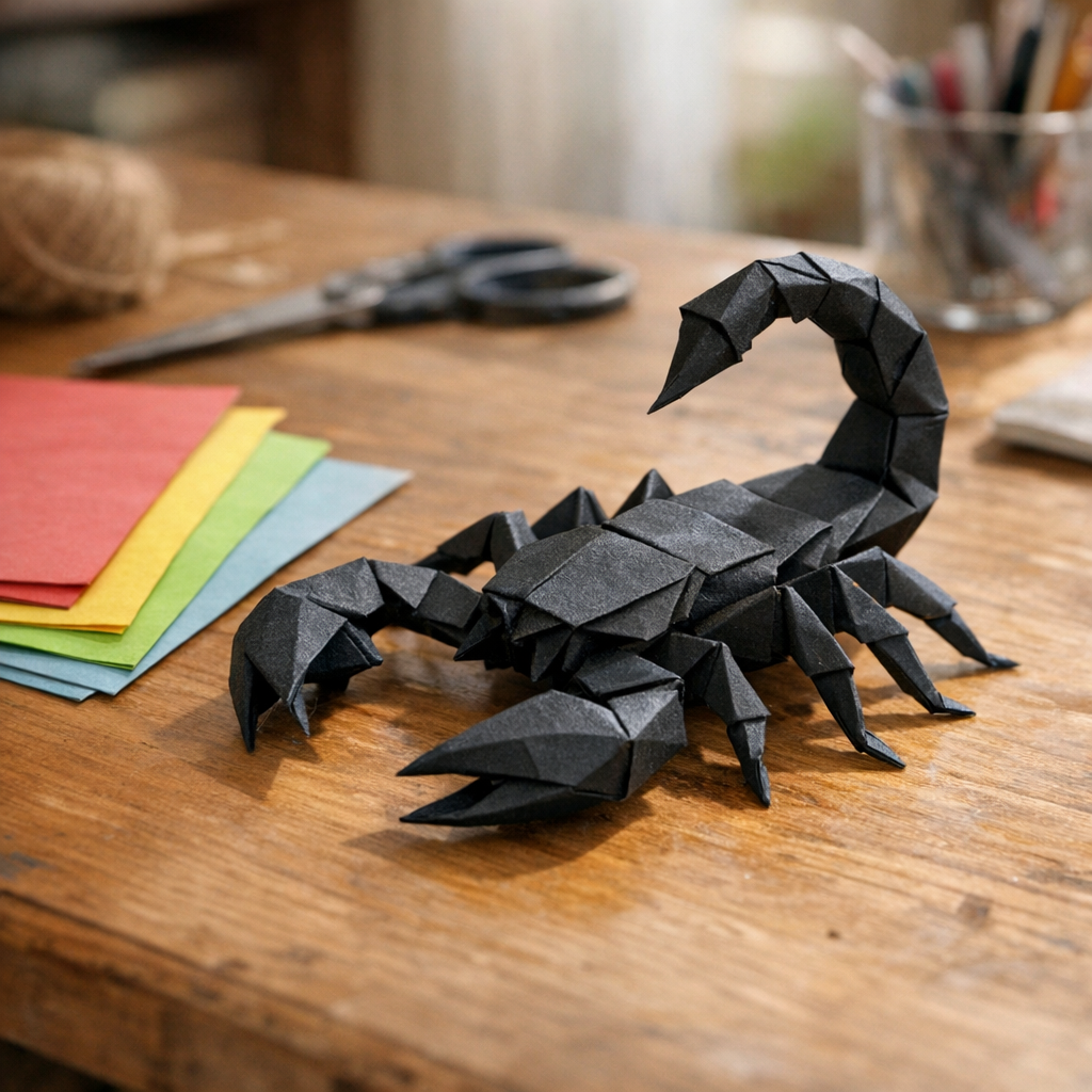 Comment faire un Scorpion en Origami sans se tromper de modèle