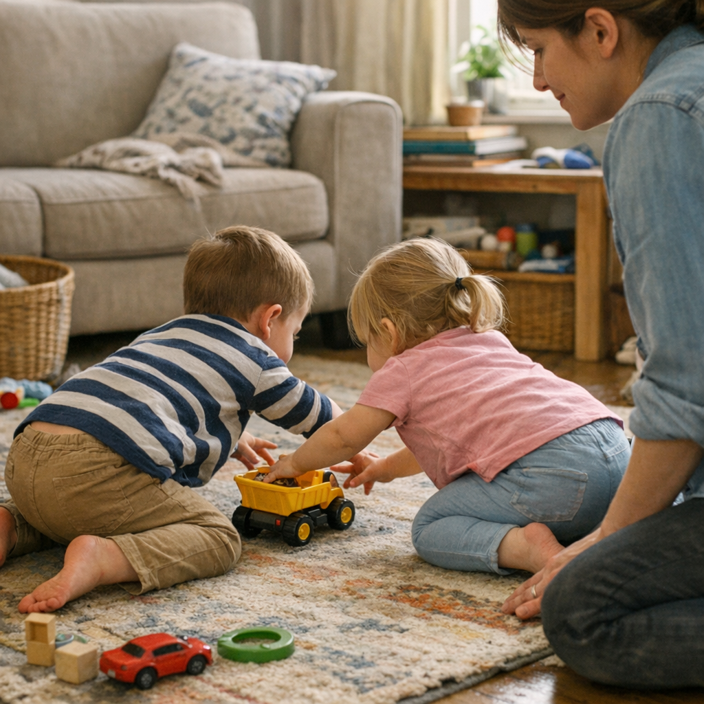 Quand le partage d’un jouet tourne au conflit entre frères et sœurs