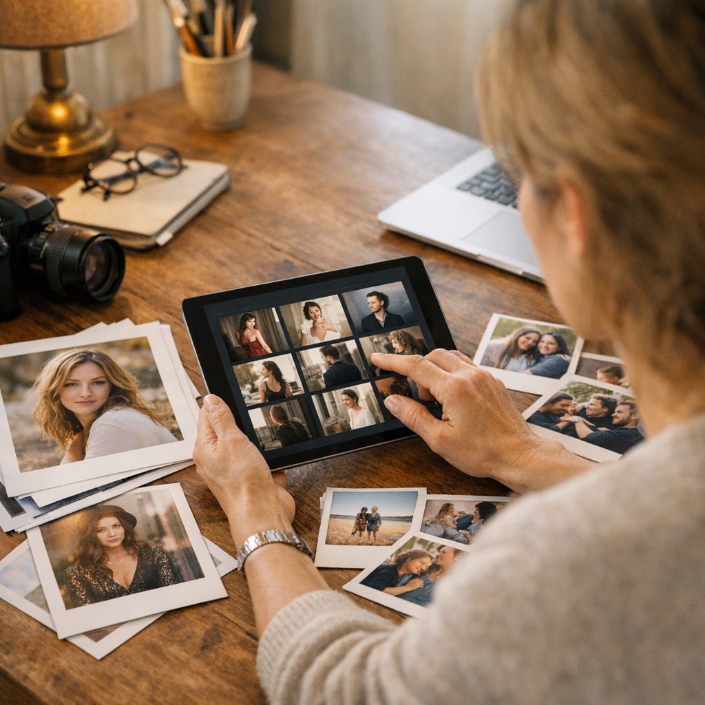 Où voir ses images sans confondre portraits publics et portfolio