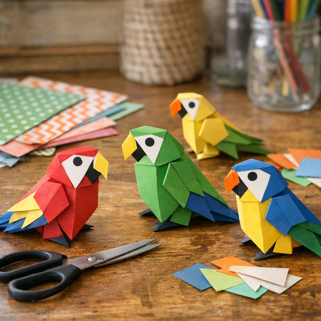 Comment choisir un Perroquet en Origami sans se tromper