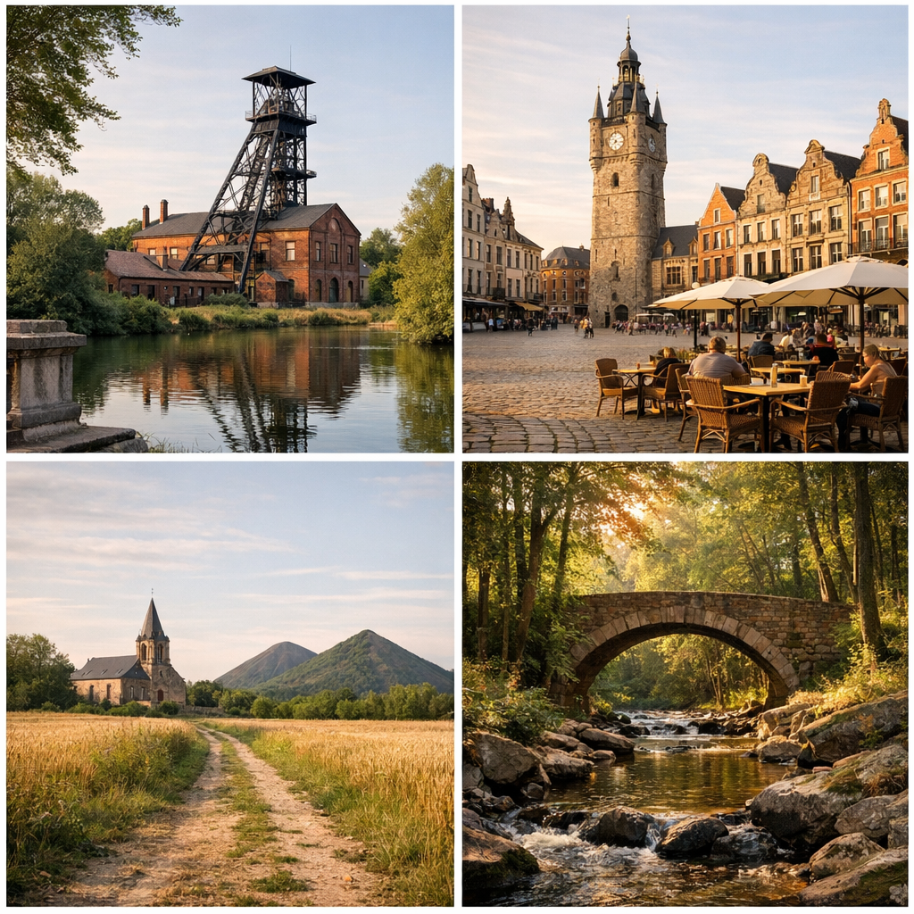 Villes à proximité et décors photo : Bruay, Béthune, Barlin, Houdain