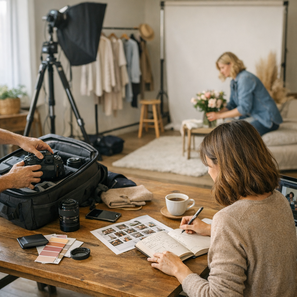 Préparer un shooting photo sans se crisper&nbsp;: 5 étapes simples