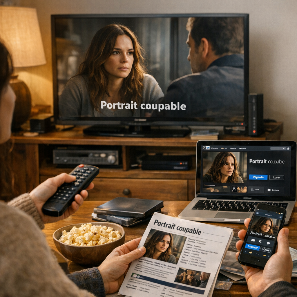 Où regarder Portrait coupable&nbsp;: replay, VOD et fiches programme à vérifier