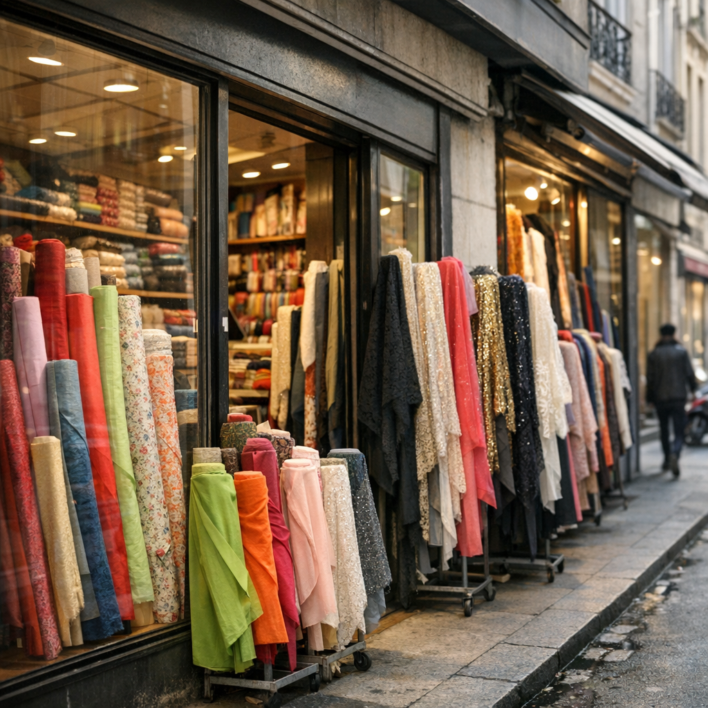 Le Quartier du tissu à Paris : repères, adresses et sens
