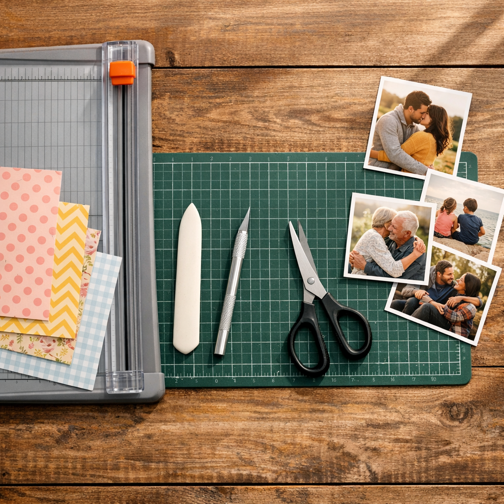 Quel matériel essentiel choisir pour débuter en scrapbooking ?