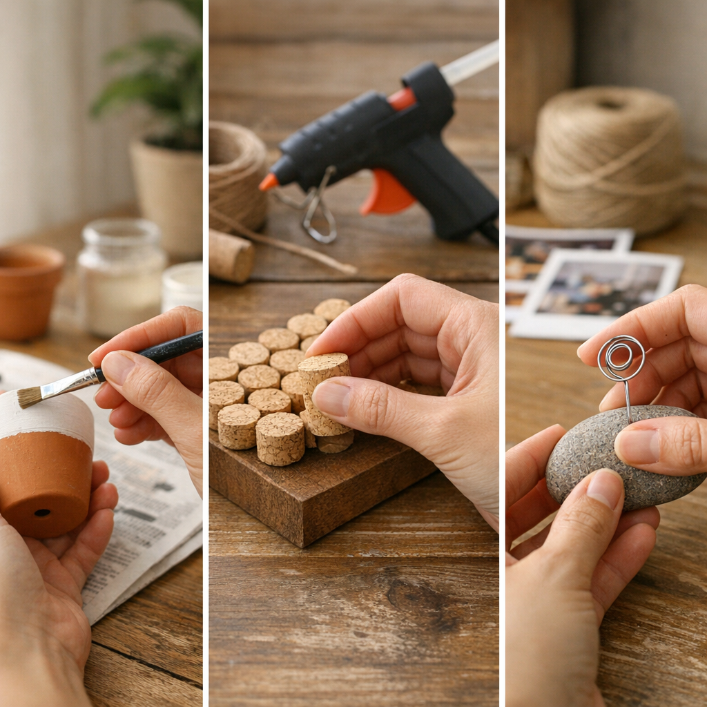 3 petits bricolages faciles à faire à la maison avec ce geste