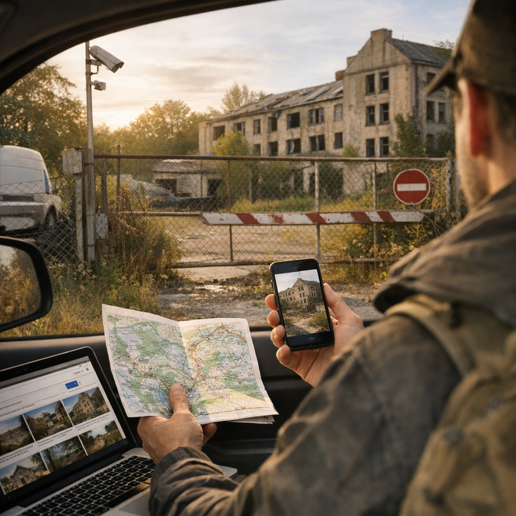 Comment vérifier qu’un lieu d’urbex en Ille-et-Vilaine n’est pas déjà réhabilité, gardienné ou encore fréquenté avant de